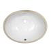 Milos Oval Under Counter Basin 0TH - 565 x 390mm profile small image view 2 