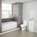 Milan Minimalist Compact Complete Bathroom Package profile small image view 2 