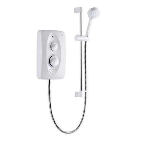 Mira - Jump Electric Shower - White & Chrome - Available in 8.5, 9.5 or 10.8KW