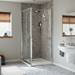 Mira Leap Bi-Fold Shower Door profile small image view 4 