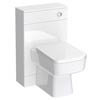 Toreno 500mm BTW Toilet Unit inc Cistern & Square Pan (Depth 200mm) Small Image