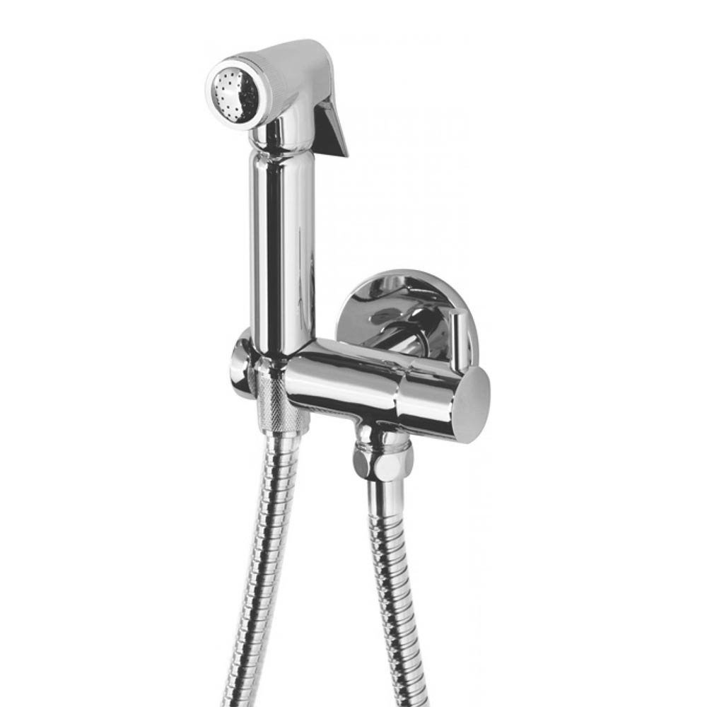 Modern Douche Shower Spray Kit with Shut Off Valve + Hose Victorian