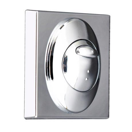 Modern Square Mount for Concealed Cistern Push Buttons