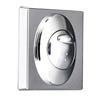 Modern Square Mount for Concealed Cistern Push Buttons profile small image view 1 