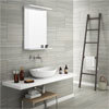 Monza Grey Wood Effect Tile - Wall and Floor - 600 x 300mm Small Image