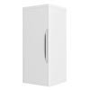 Monza Wall Mounted Medium Cupboard (Gloss White with Chrome Handle - W350 x D250mm) profile small image view 1 