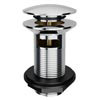 Cruze Slotted Click Clack Basin Waste - Chrome profile small image view 1 