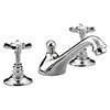 Bristan 1901 Traditional 3 Hole Basin w/ Pop-up waste - Chrome - N-3HBAS-C-CD profile small image view 1 
