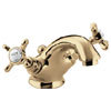 Bristan 1901 Traditional Basin Mixer Tap inc. Pop-up waste - Gold - N-BAS-G-CD profile small image view 1 