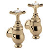 Bristan 1901 Traditional Globe Bath Taps - Gold Plated - N-GLO-G-CD profile small image view 1 