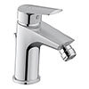Duravit No.1 Single Lever Bidet Mixer with Pop-up Waste - N12400001010 profile small image view 1 