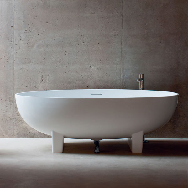 Clearwater Lacrima Natural Stone Bath 1690 x 800mm N12 at