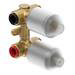 Duravit No.1 Chrome Single Lever Bath Mixer Concealed Set - N15210008010 profile small image view 2 