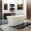 Clearwater - Armonia Natural Stone Bath - 1550 x 750mm - N18 profile small image view 1 