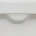 Duravit No.1 480mm HygieneGlaze Rimless Back to Wall Toilet Pan + Seat profile small image view 2 