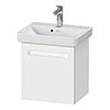 Duravit No.1 500mm White Matt Wall Mounted Vanity Unit with Basin profile small image view 1 