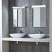 Roper Rhodes Note 550mm Wall Mounted or Countertop Basin - N55SB profile small image view 2 