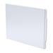 Nuie White Acrylic End Bath Panel - 3 Size Options profile small image view 2 
