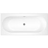 Otley Round Double Ended Acrylic Bath profile small image view 1 