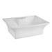 Nuie Rectangular 480 x 380mm Ceramic Flared Counter Top Basin - NBV005 profile small image view 2 