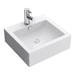 Nuie 470 x 450mm Square Ceramic Counter Top Basin - 1 Tap Hole - NBV102 profile small image view 2 