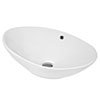 Hudson Reed Oval 588 x 390mm Countertop Vessel Basin with Overflow - NBV166 profile small image view 1 