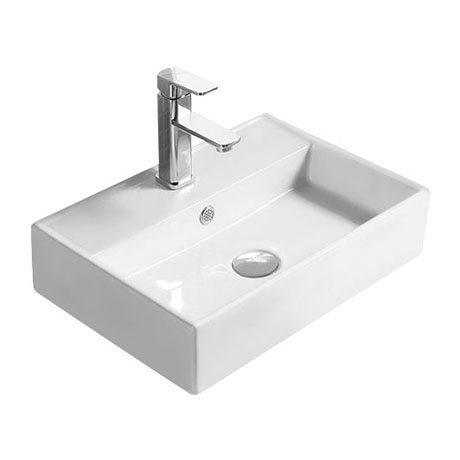 Hudson Reed Rectangular 500 X 350mm Countertop Vessel Basin