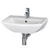 Nuie Asselby Wall Hung Cloakroom Basin (500 x 375mm) - NCA204 profile small image view 1 