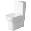Nuie - Ambrose Short Projection 585mm Toilet with Soft Close Seat profile small image view 1 