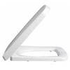 Nuie Bliss Square Soft Close Toilet Seat with Top Fix, Quick Release - NCH198 profile small image view 2 