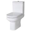 Harmony Rimless Close Coupled Toilet + Soft-Close Seat profile small image view 1 
