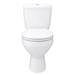 Melbourne Close Coupled Toilet w. 420 Cabinet + Basin Set profile small image view 7 