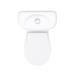 Melbourne Ceramic Close Coupled Modern Toilet profile small image view 5 