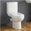 Nuie Ivo Ceramic Close Coupled Toilet with Soft Close Seat profile small image view 2 