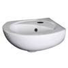 Nuie Corner Wall Hung Basin - 1 Tap Hole - NCU862 profile small image view 2 