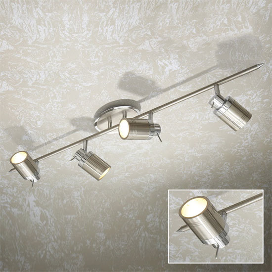 Hib Nero Ceiling Spotlights 6115 At Victorian Plumbing Uk