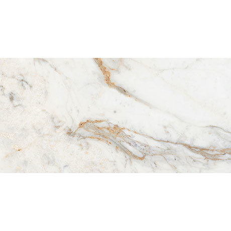 Nesta Carrara Marble Effect Wall & Floor Tiles - 300 x 600mm