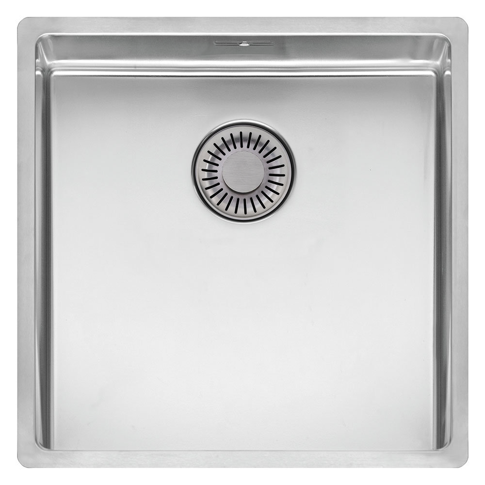 Reginox New York 40x40 1.0 Bowl Stainless Steel Integrated Kitchen Sink