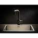 Reginox New York 50x40 1.0 Bowl Stainless Steel Integrated Kitchen Sink profile small image view 3 