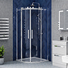 Nova Frameless Quadrant Shower Enclosure profile small image view 1 