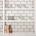 Subway Peel & Stick Backsplash Tiles - Pack of 4 profile small image view 5 