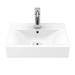 Nova Cloakroom Suite (Wall Hung Basin Unit + Close Coupled Toilet) profile small image view 7 