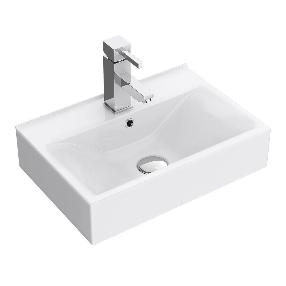 Nova Cloakroom Suite (Wall Hung Basin Unit & Close Coupled Toilet) at ...