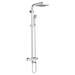 Nova Square Thermostatic Shower Kit with Spout profile small image view 2 