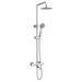 Nova Round Thermostatic Shower Kit with Spout profile small image view 2 