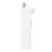 Sienna 420mm Vanity Unit (High Gloss White - Depth 200mm) profile small image view 7 
