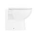 Sienna 500mm BTW Toilet Unit inc. Cistern + Soft Close Seat (Depth 200mm) profile small image view 3 