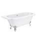 Newbury Traditional Back-to-Wall Roll Top Bath Suite profile small image view 4 