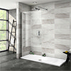 Nova Wet Room Screen - Various Sizes (1850mm High) profile small image view 1 