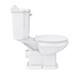 Oxford Cloakroom Suite with Basin Mixer, Waste + Chrome Bottle Trap profile small image view 5 